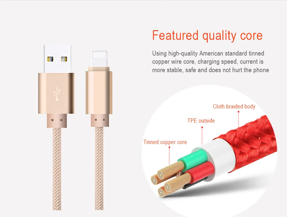 NOHON 3 in 1 USB Cable for iPhone X 8 7 6s Plus Cable Micro USB Type C Cable for Samsung S9 S8 Fast Charging Cable Charger Cord (6)