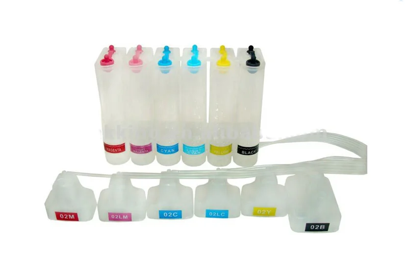 

For  hp 02 HP02 ciss ink system For hp Photosmart 8250 3110 3210 3310 3310XI D6160 D7160 D7260 C5180 C6180 D7360 D7460 D7145