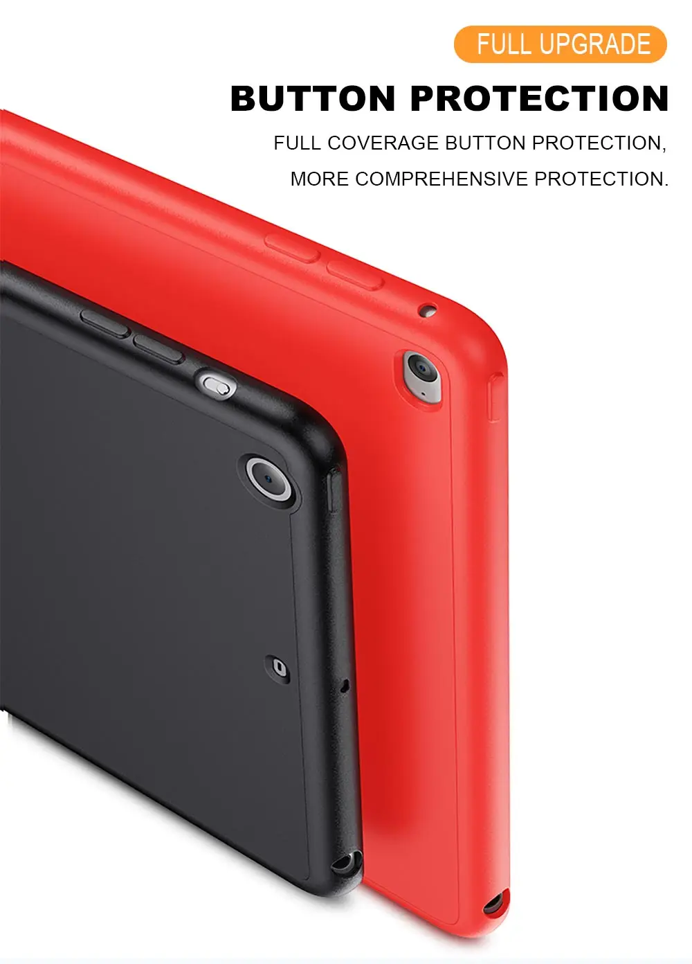 360 Full Cover For iPad 2017 2018 9.7 5th 6th Case For New iPad mini 1 2 3 4 5 Silicone Funda For iPad Pro 11 Air 1 2 With Glass (3)