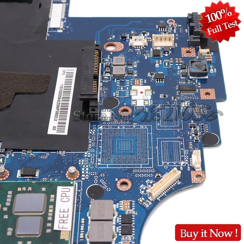 Материнская плата NOKOTION для ноутбука Lenovo G560 Z560 NIWE2 материнская Rev: 1 0 DDR3 HM55 UMA