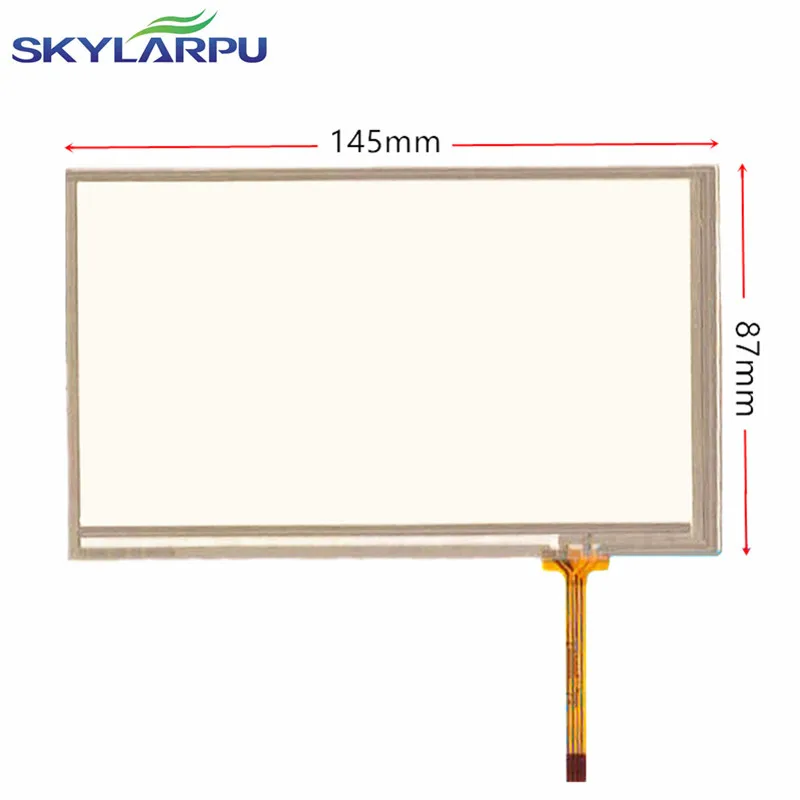 

Skylarpu 6,2 дюйма 6 дюймов дигитайзер сенсорный экран для автомобиля DVD GPS навигация 145 мм * 87 мм 145*87 мм Бесплатная доставка
