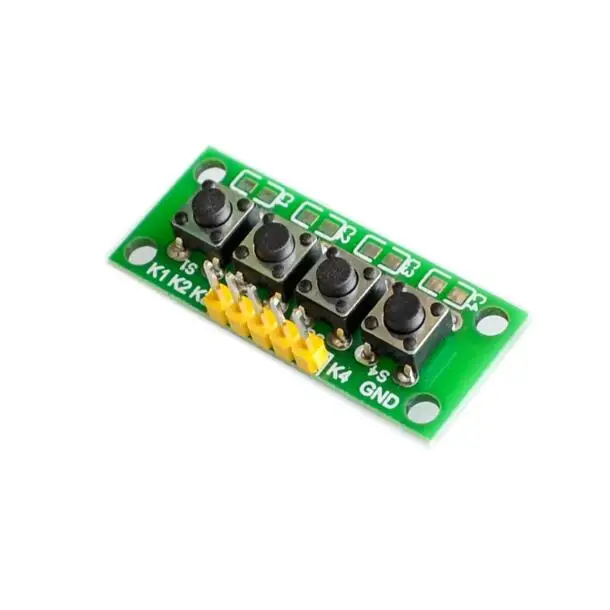 

Keyboard module independent key module 4 bit independent key module For arduino