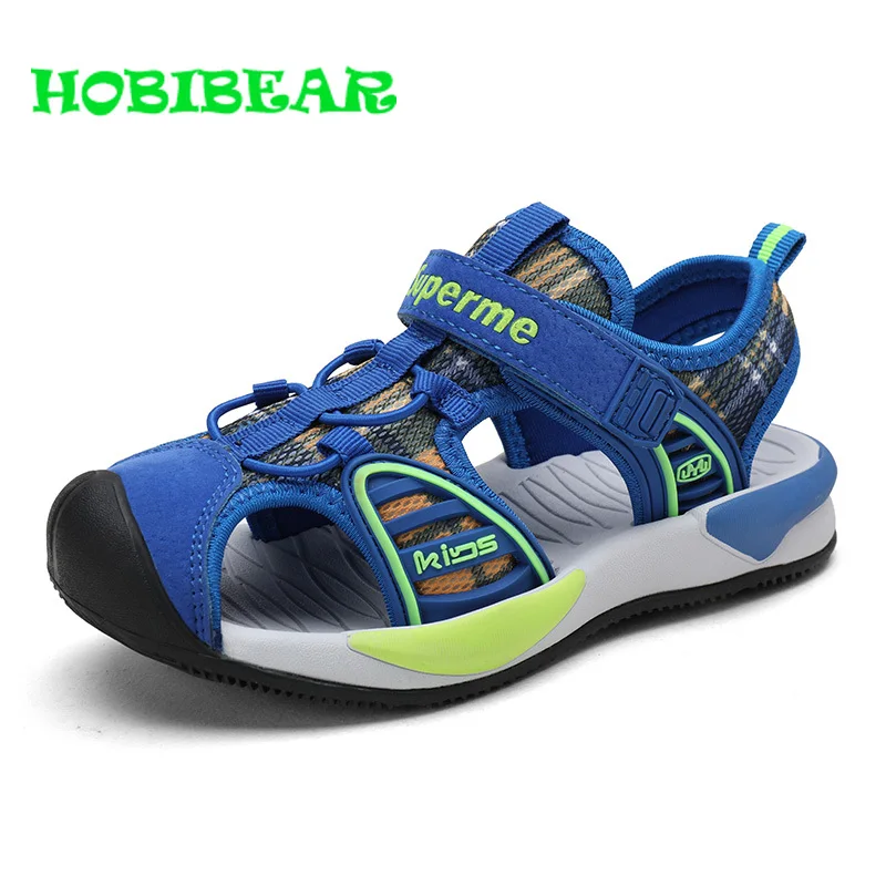 New Trend Beach Sandals Kids Boys Mesh Breathable Children Sandals Boy Summer Shoes Baby Boy Sandals Rubber Sole Flat Sneakers New Trend Beach Sandals Kids Boys Mesh Breathable Children Sandals Boy Summer Shoes Baby Boy Sandals Rubber Sole Flat Sneakers