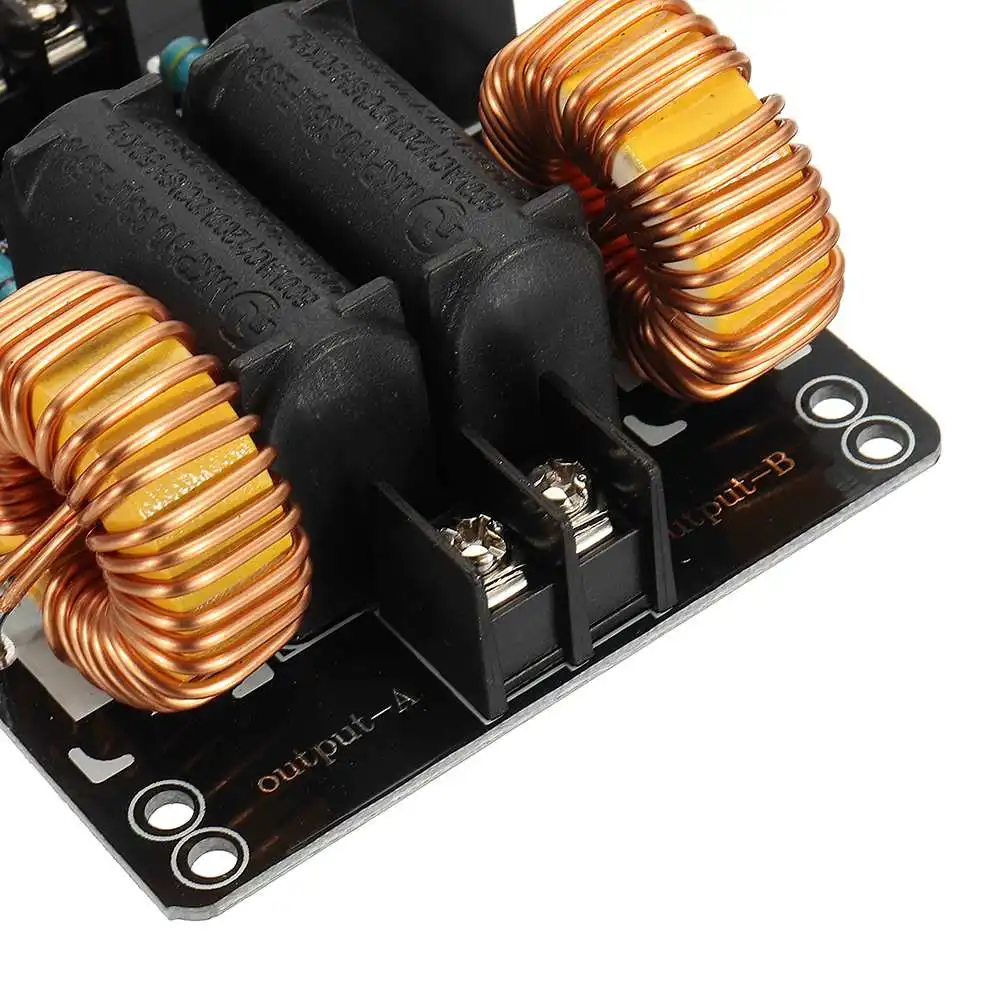 1000W 20A ZVS низковольтный индукционный нагревательный модуль катушка Flyback драйвер нагреватель большой тепловой модуль раковины для Arduino