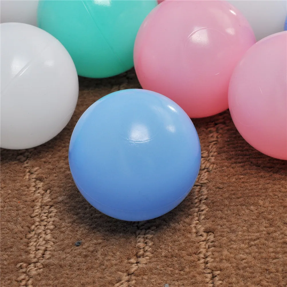 5.5 см/7 см красочные шарики мягкие Пластик океан шары Забавный Детские Малыш Плавание боксе игрушки Крытый детские мячи игрушки подарки 20