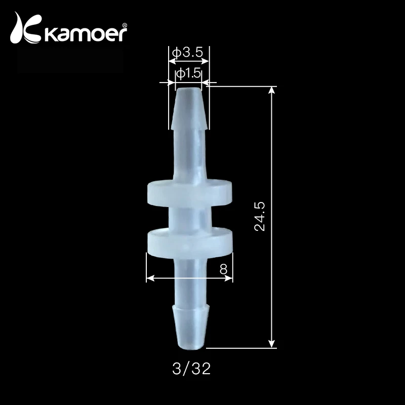 Kamoer пластиковая трубка разъем для перистальтического жидкого насоса, 10 шт в посылка