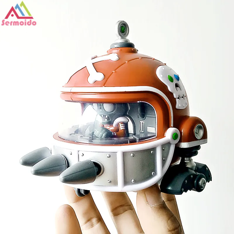 

sermoido Plants Vs Zombies 2 Game Mech Football Building Blocks Bricks Like Figures Minecraft Toys For Children Gift B322