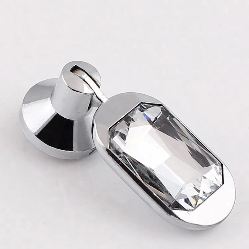2018 New Metal shake handshandle Crystal Handle 57mm Zinc Alloy Knobs Glass Door Pulls Cabinet Drawer Handles Freeshipping