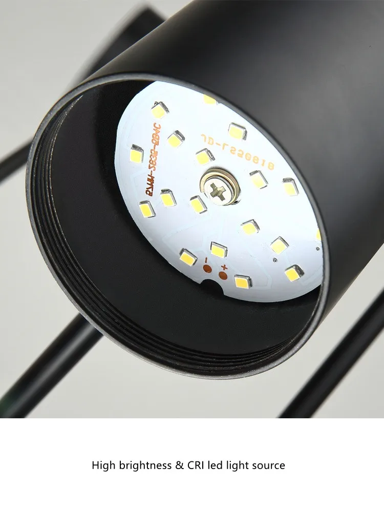 DAR Modern Ceiling Chandeliers Lustre LED Chandelier Lighting Fixtures 13
