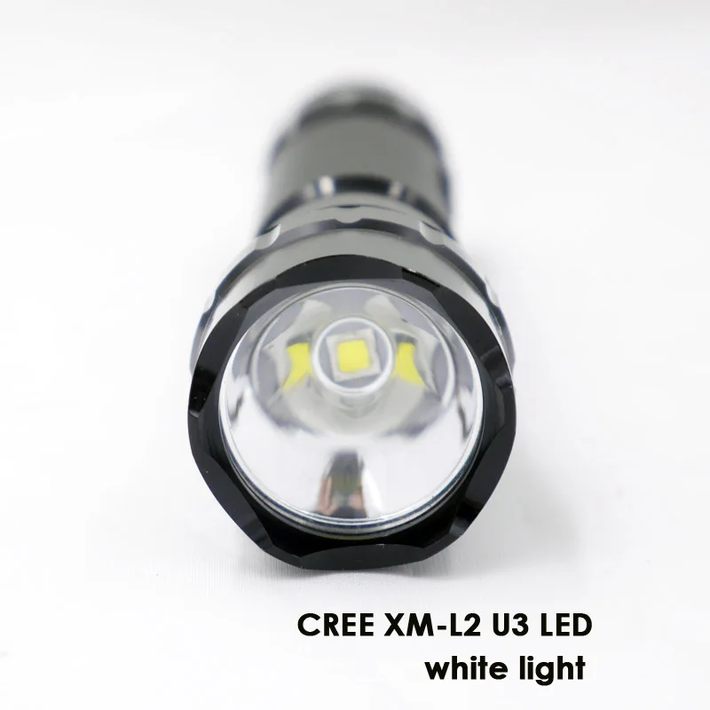 Алюминий WF-501B 1 режим(вкл/выкл) CREE XM-L2 U3-1A AMC7135* 3 светодиодный тактический фонарь ламповая горелка свет Фонари