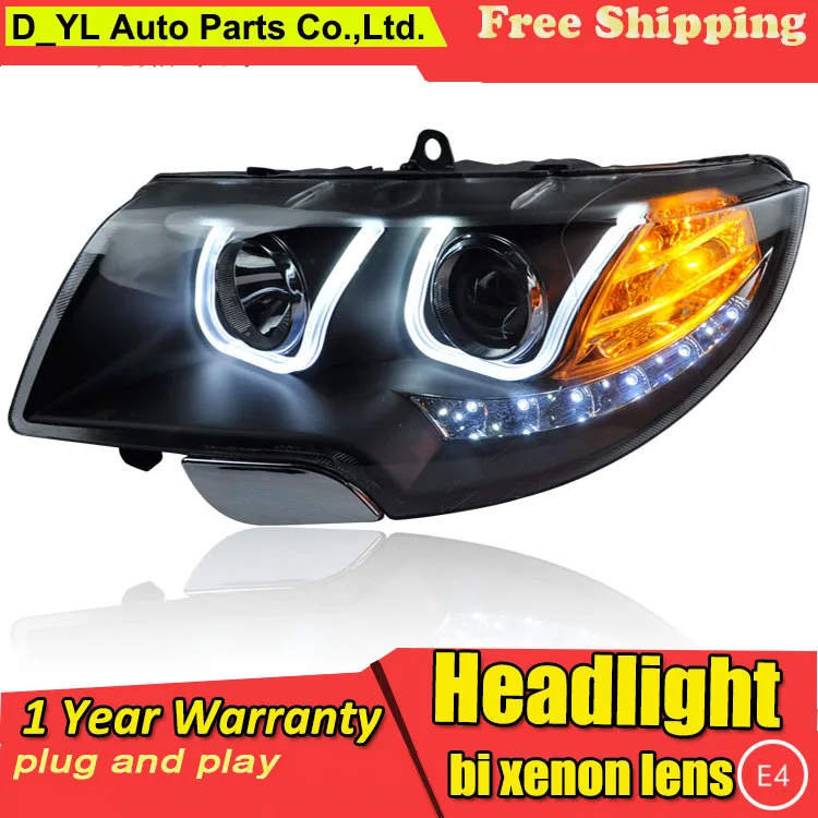 D_YL Car Styling for Skoda Superb Headlights 2009 2013 Superb LED
