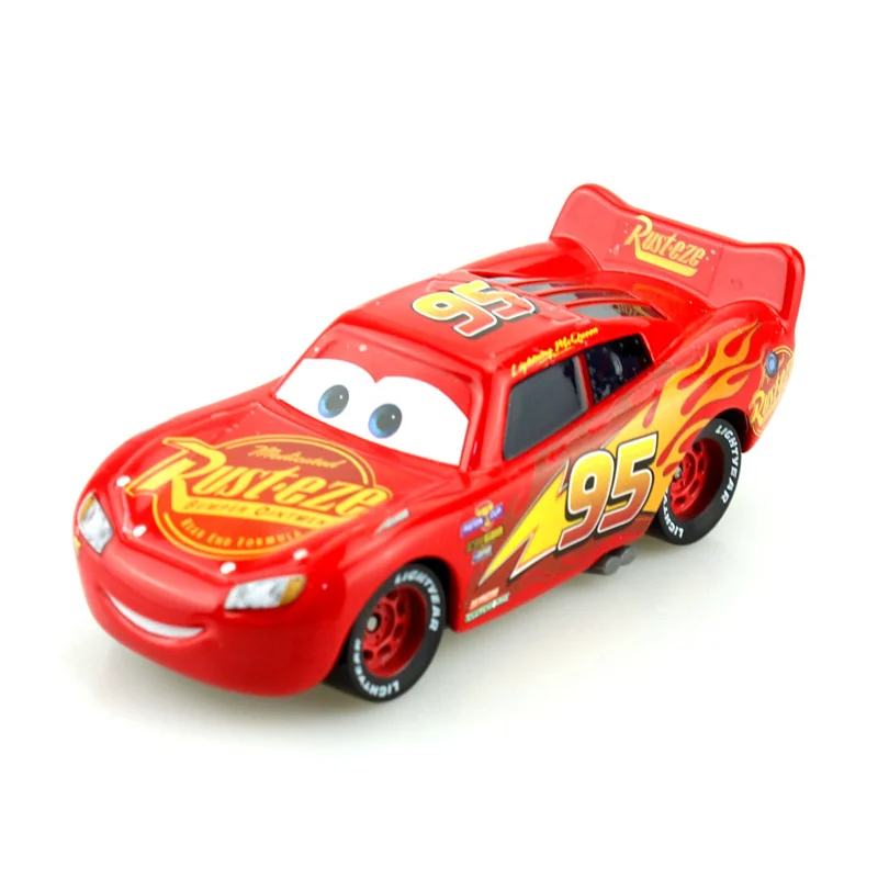 Оригинальные машинки disney Pixar 3 Lightning McQueen 1:55 масштабная модель полученная литьем под давлением металлическая машина модле милые игрушки для детей Подарки - Цвет: McQueen  3