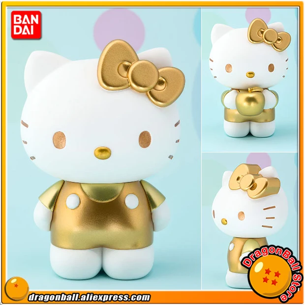 

Japan Anime Original BANDAI Tamashii Nations Figuarts ZERO Collection Figure - Hello Kitty (Gold)