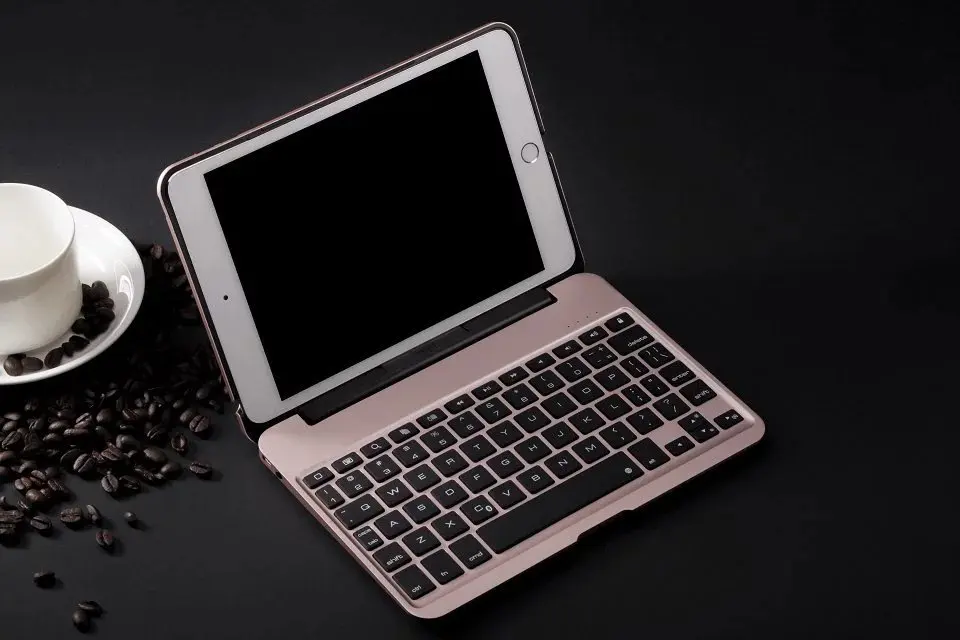 Тонкий беспроводной Чехол для iPad mini 4 клавиатура Bluetooth чехол Полный корпус защитный чехол для iPad mini 4 Клавиатура Чехол