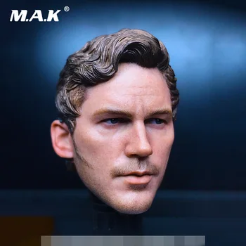 

1:6 Star-Lord 2.0 Head Sculpt Model Peter Quil 2.0 PVC Man Head Carved Model Toys for 12'' Male Action Figure Body