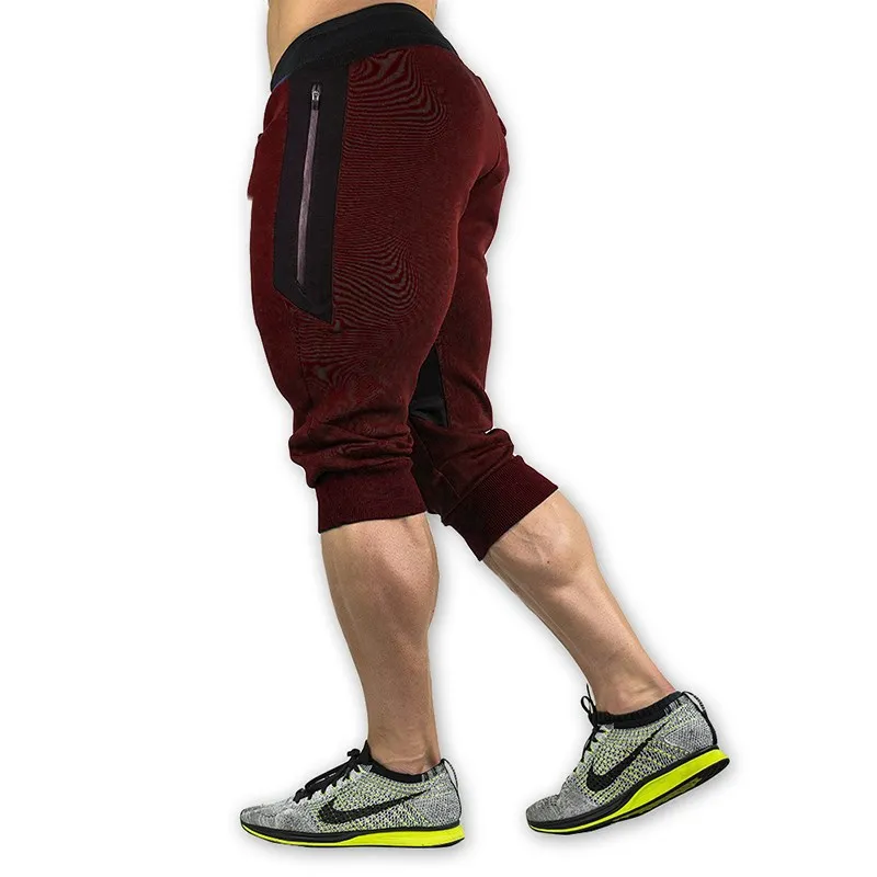 Хлопковые мужские шорты летние мужские повседневные уличные мужские 2019 jogger Брендовые спортивные брюки