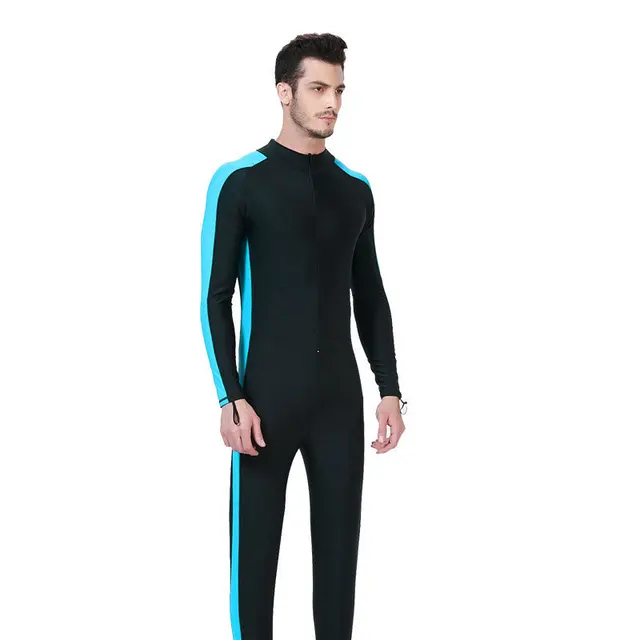 Sbart men full body swimwear diving suit surf wetsuit drysuits long
