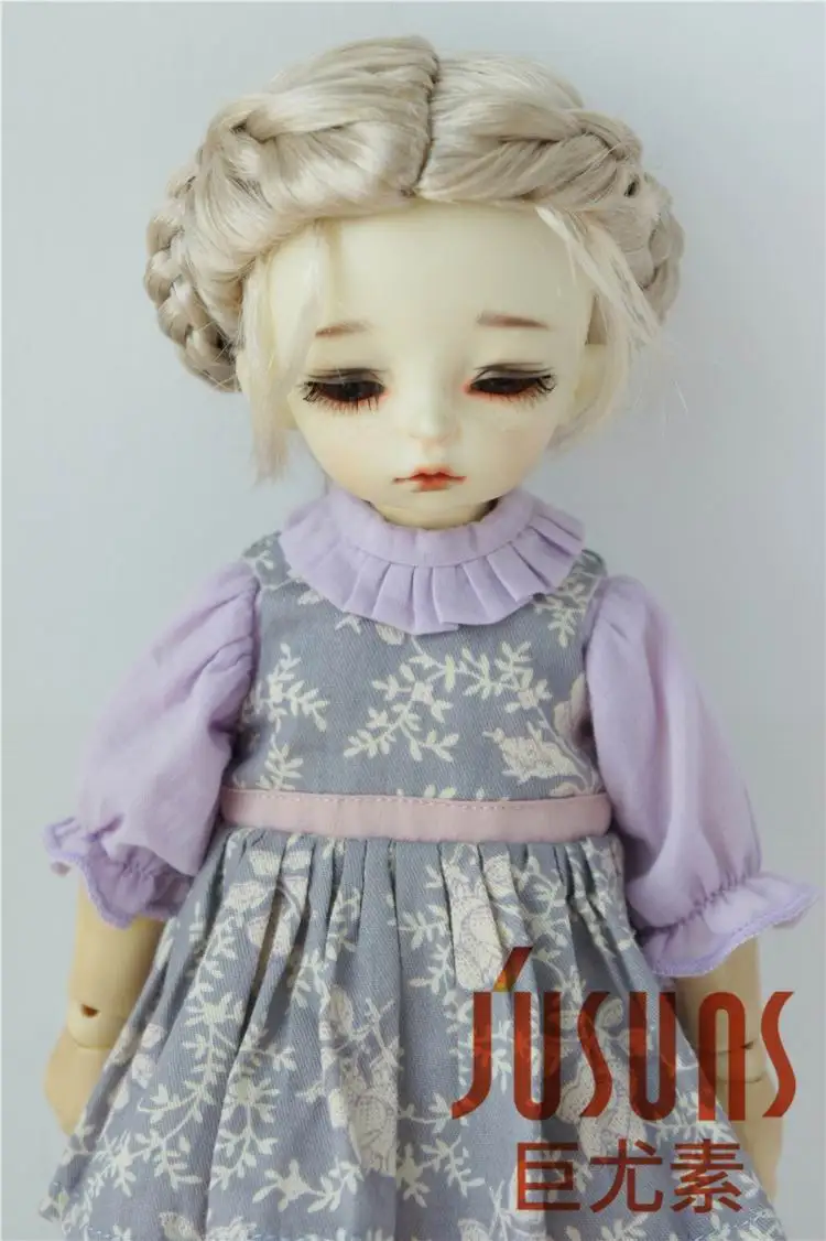 

JD177 1/6 YOSD Ballet synthetic mohair wig Pretty BJD doll wig Vinyl doll play doll wigs