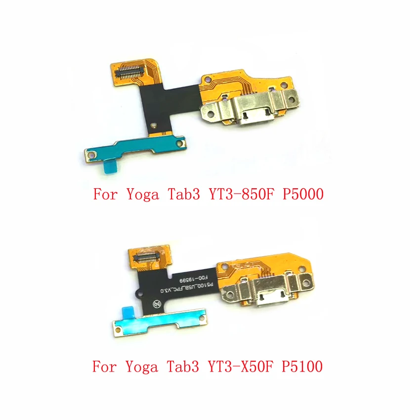 

For Lenovo YOGA Tab 3 YT3-X50F p5100 YT3-850F p5000 USB Charging Volume Up Down Connector Plug Dock Socket Port Flex Cable
