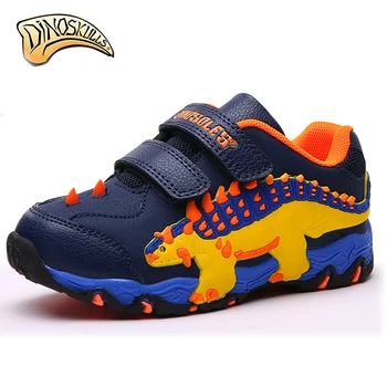 

Dinoskulls 2018 Children's Shoes Kids Casual Shoes Dinosaur Cartoon Boys Sneakers Outdoor Sports Running Shoes Trainers 27-34
