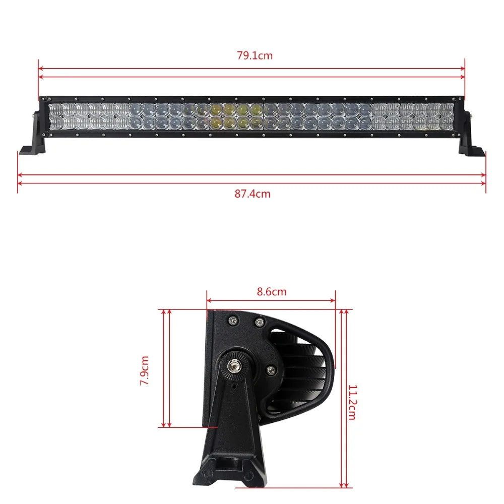 Автомобильные аксессуары 5D 36 W 72 W 120 W 180 W 240 W 300 W внедорожный светодиодный свет бар 12 V 4x4 4WD внедорожник ATV грузовик 24 V с разъемом DT Комплект проводов