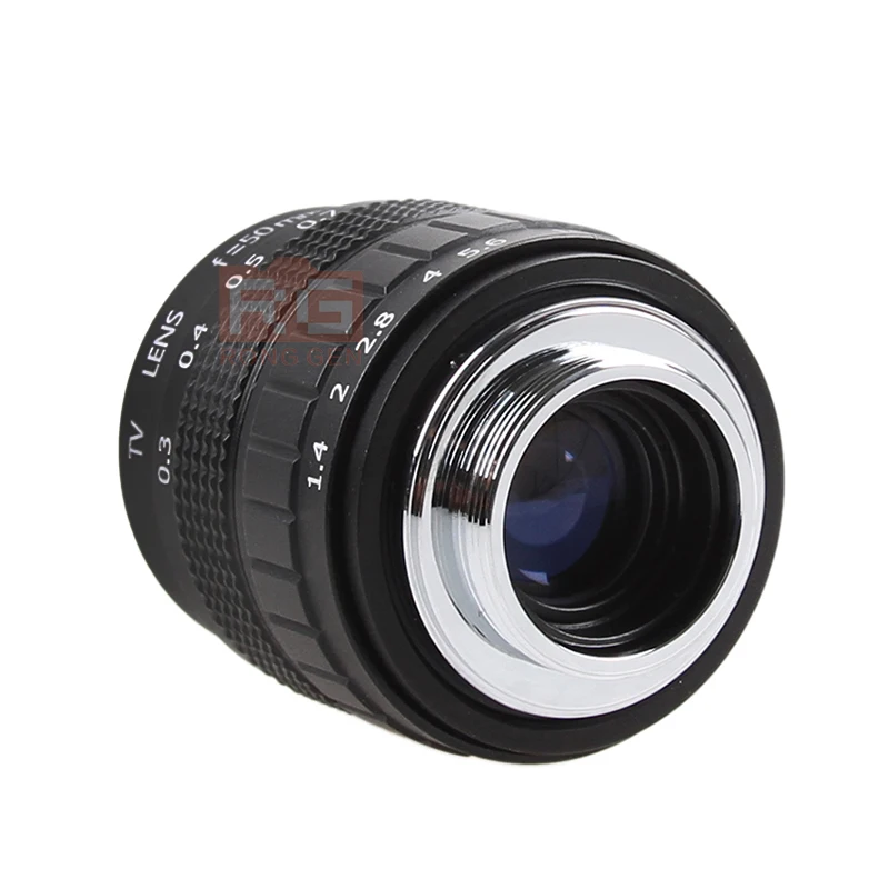 Фуцзянь 50 мм F1.4 CC ТВ для объектива камеры+ C-FX для цифровой фотокамеры Fuji Fujifilm X-A2 X-A1 X-T1 X-E2 X-1M