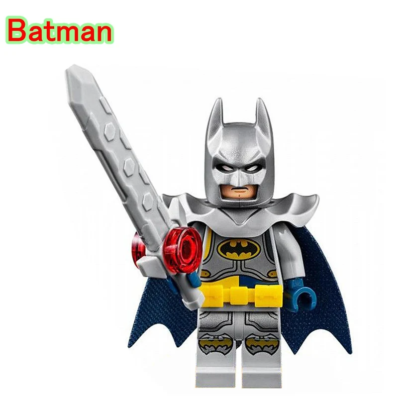 

Batman with Sword Mini Dolls Single Legoing DC Superheroes Movie Bricks Building Blocks Toys For Children PG8047 PG180