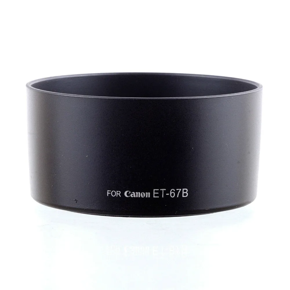 Бленда объектива ET-67B ET67B для Canon EF-S 60 мм f/2 8 USM макро объектив байонетное крепление