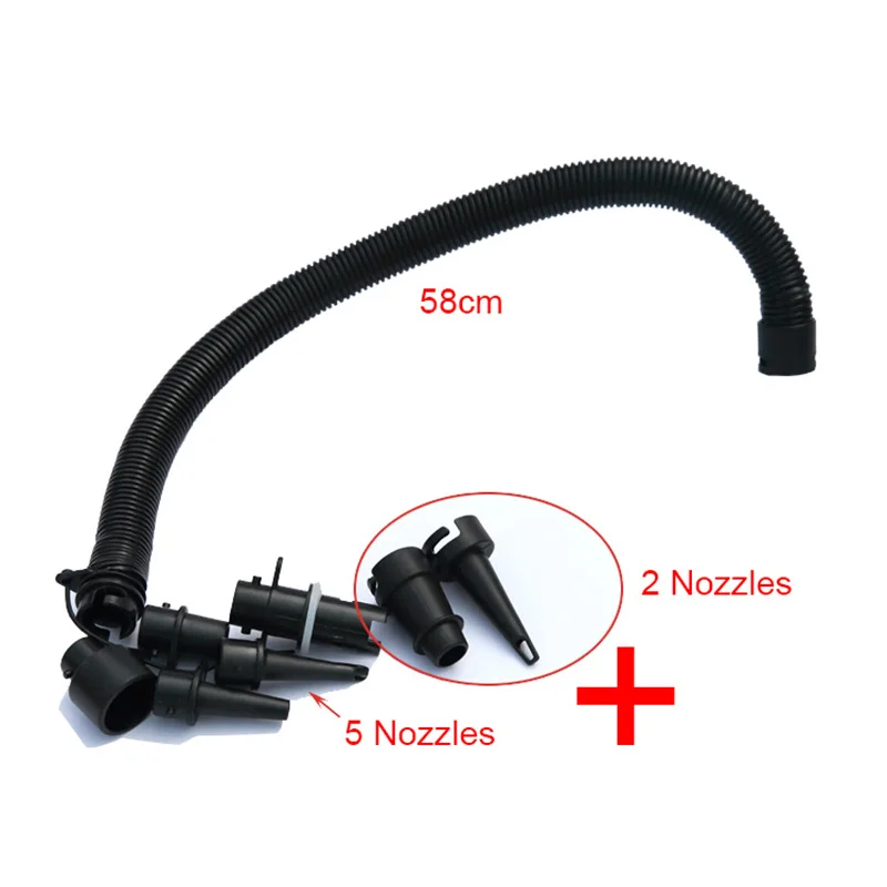 anelli da nuoto HT ‑ 403C 220-240 V CA Pompa ad aria elettrica Pompa portatile per compressore daria per gonfiabili Pompa ad aria elettrica kayak letti gonfiabili sacchi per aspirapolvere