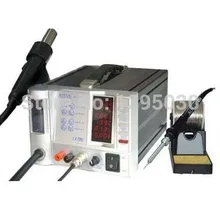 1 шт. AOYUE 768 110 В/220 В цифровая паяльная станция горячего воздуха Встроенный внешний источник питания AOYUE768 AOYUE паяльник