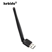 Kebidu 150 Мбит/с MT7601 беспроводная сетевая карта Mini USB 2,0 WiFi адаптер Антенна PC LAN Wi-Fi приемник Dongle 802,11 b/g/n новейший