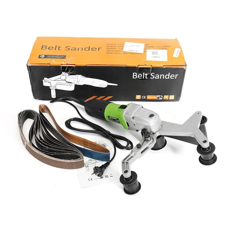 110V/220V Tube Belt Sanders Polisher handheld Electrical Stainless Steel sander polisher