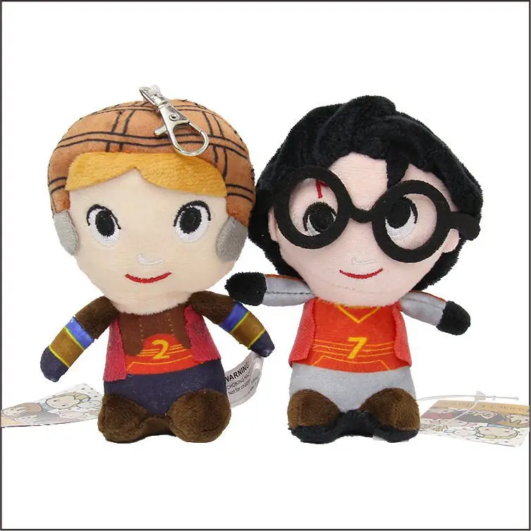 

Harri Potter Quidditch Ron Weasley Keychain Bag Decoration Movie Plush Toy Doll Christmas Birthday Gift Kid Adults