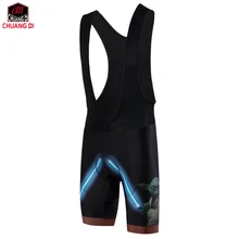 ZM Star Wars Men Cycling Shorts Breathable and Elastic MTB Road Downhill Cycling Bib Shorts 3D Padded Summer Bike Bib Shorts