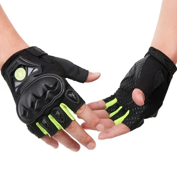

Motorcycle Gloves Half Finger Racing Motocross Gloves Bicycle Cycling Men Motorcycle Gloves