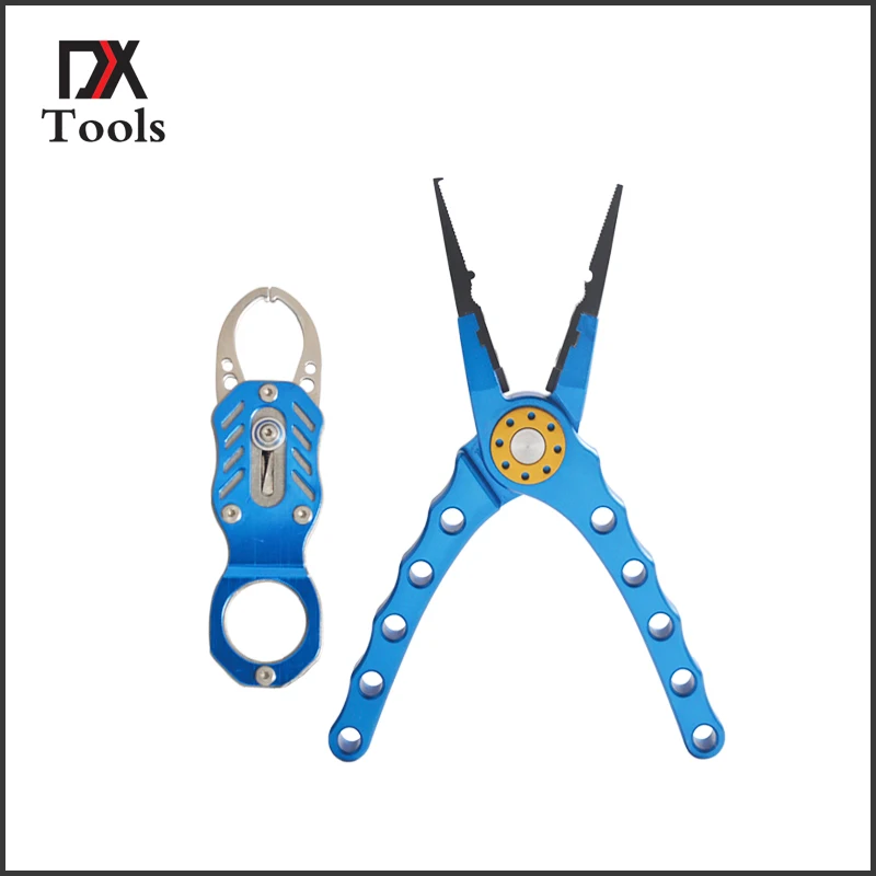 

Fishing Mini Gripper Tools Aluminum Lip Grip Fishing Pliers Line Cutter Accessories Remove Hook Opening Spring Ring Equipment