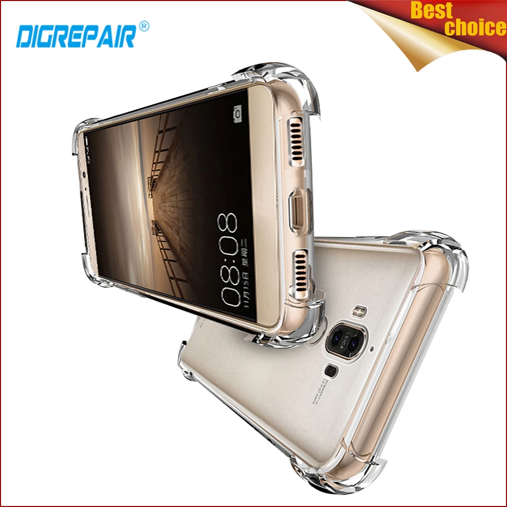 

Ultra-thin Luxury Shockproof Soft TPU Anti-scratch Case Cover for Huawei P10lite Mate 9 10 P10 Anti-dust Clear Protective Shell