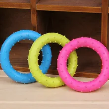 Misterolina, игрушка для собак, Нетоксичная резина, милый круглый круг, для игры, дрессировка, прочные жевательные Игрушки для маленьких щенков, домашних животных, собак