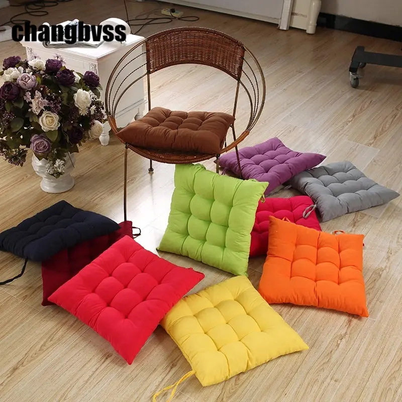 

Soft Comfortable Chair Seat Cushion Office Home Decor Square Seat Cushion Decorative Pillows Thicken Chair Seat Pad almofadas