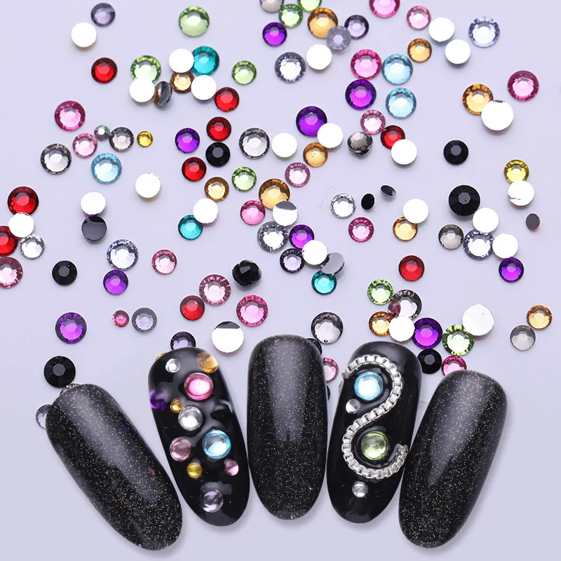 2000 قطعة/الحقيبة 3D مسمار حجر الراين الملونة مختلط حجم مانيكير جولة مسطحة القاع لامعة مسمار الحجارة واضحة مسمار الفن الديكور 2000 قطعة/الحقيبة 3D مسمار حجر الراين الملونة مختلط حجم مانيكير جولة مسطحة القاع لامعة مسمار الحجارة واضحة مسمار الفن الديكور