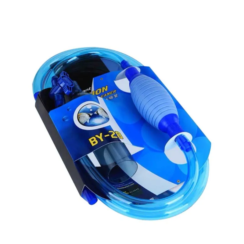 

Newest Fish Tank Cleaners Aquarium Siphon Gravel Cleaning Tool Fish Safe Tank Vacuum Pump Water Change Switch Filter For Aquario
