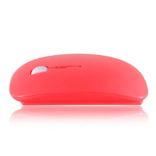 Water & Wood New 2.4 GHz Slim USB Wireless RF Optical Mouse Mice For