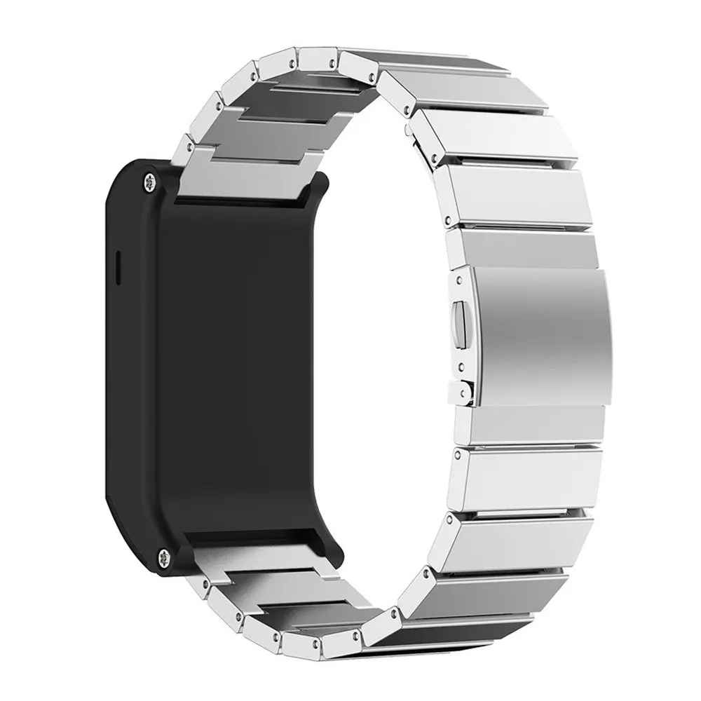 2 In1 для Garmin Vivoactive HR ремешок для наручных часов Stailess Сталь ремешок с защитная пленка для часов Garmin Vivoactive HR ремни