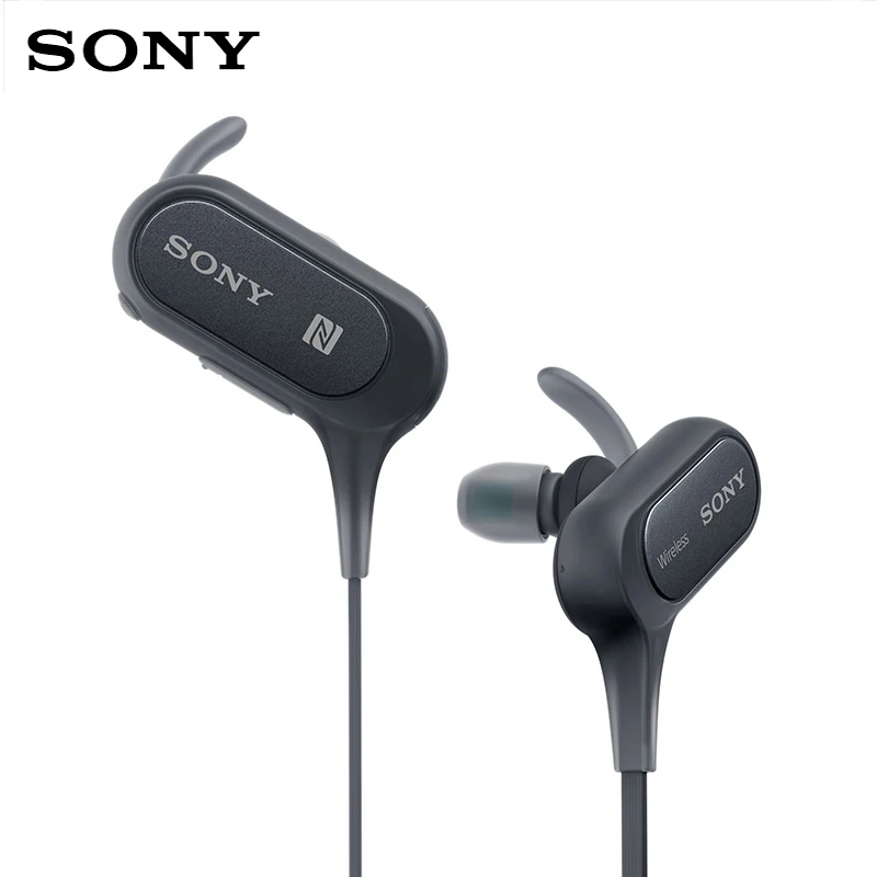 SONY MDR-XB50BS Экстра бас Беспроводные спортивные наушники-вкладыши Bluetooth стерео наушники гарнитура для бега с микрофоном для смартфонов iPhone