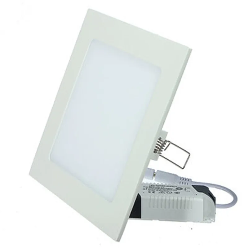 LED Downlight Recessed Kitchen Bathroom Lamp 85-265V 25W Round/Square LED Ceiling Panel light Warm/Natural/Cool White
