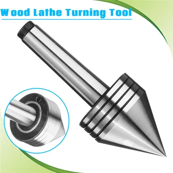 

MT2 Live Center Morse Taper Bearing Tailstock Center 0.001mm 60 Degree For CNC Cutter Lathe Tool For Metal Wood Lathe Turning