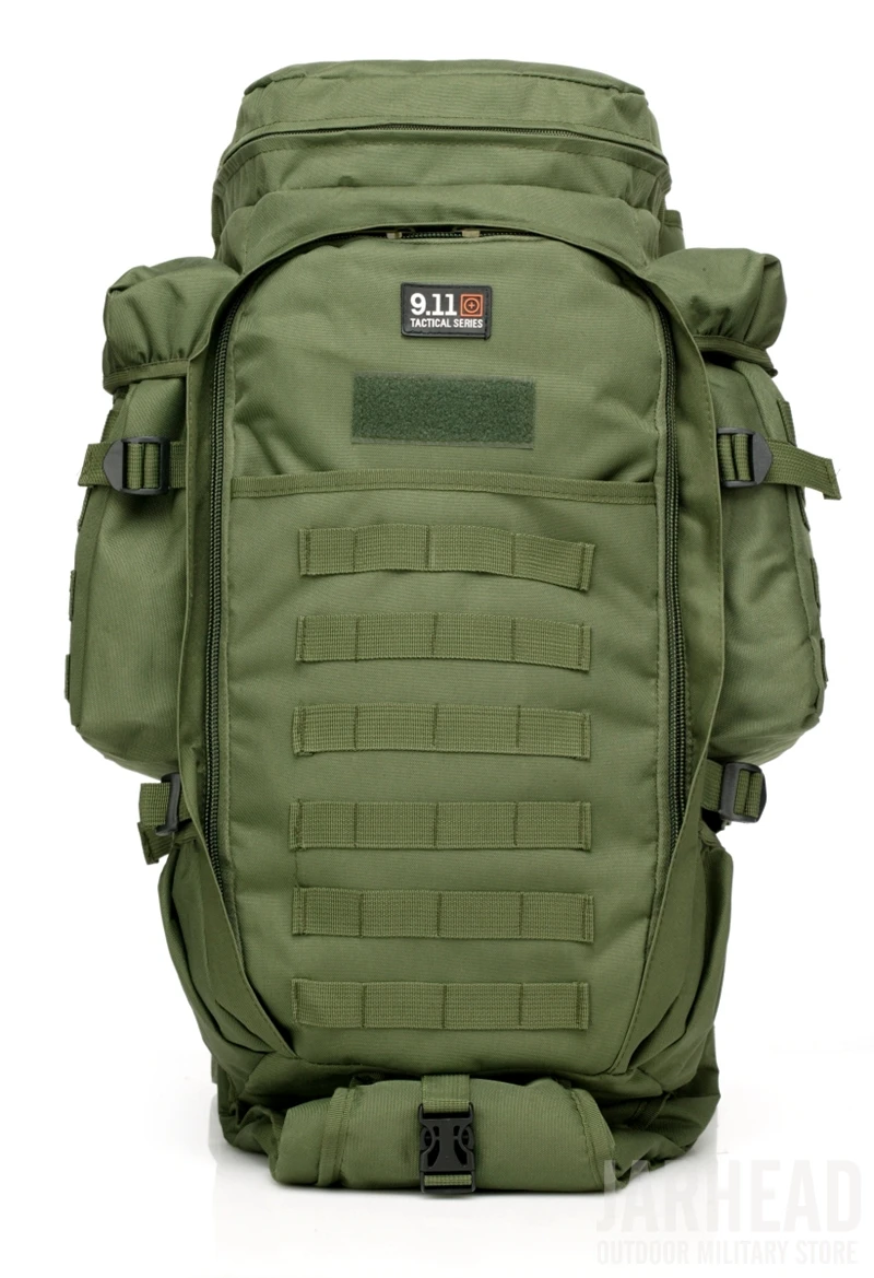 Mochilas de Viagem dos Homens Militar Combinado Mochila Grande Capacidade Multifuncional Rifle Trekking Tático Assalto 911 60l 18 Esporte e Lazer