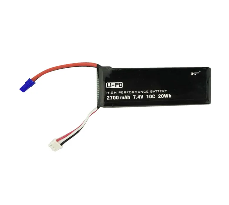 BLL Новый 3x7 4 V 2700mAh 10C аккумулятор 1 до 3 зарядный кабель для Hubsan H501S X4 RC Quadcopter