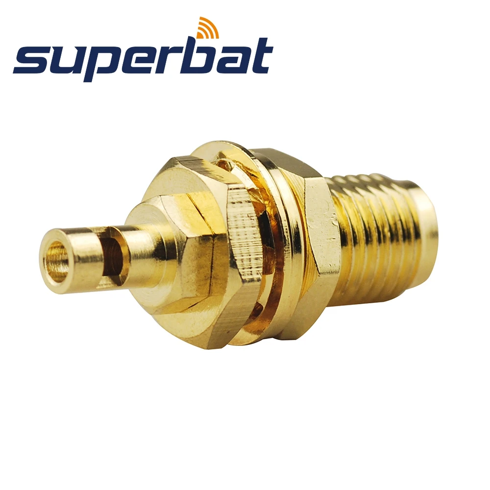 Superbat SMA разъем для пайки перегородка прямой радиочастотный коаксиальный кабеля 1