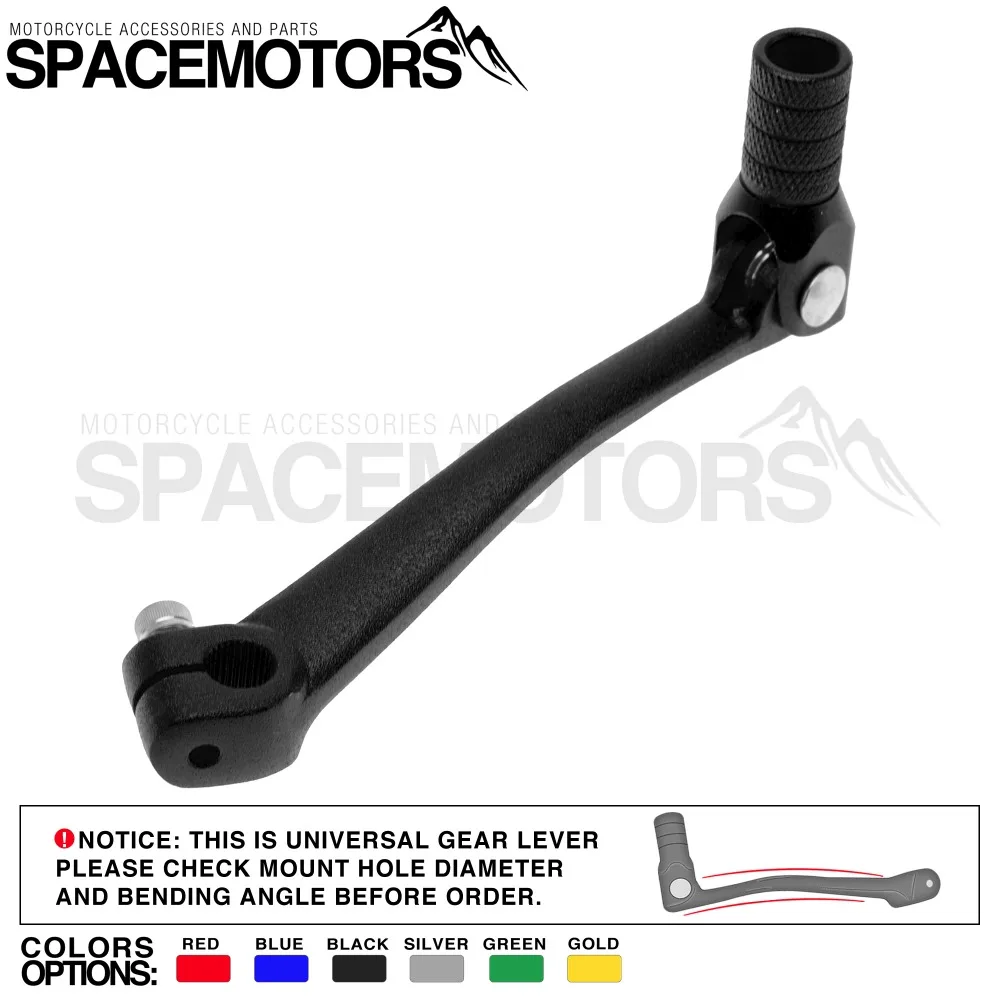 Алюминиевый Рычаг переключения передач Байк Яма Мотоцикл Внедорожный питбайк ЧПУ подходит Kayo Apollo Bosuer 110/125/140/150/160/250cc